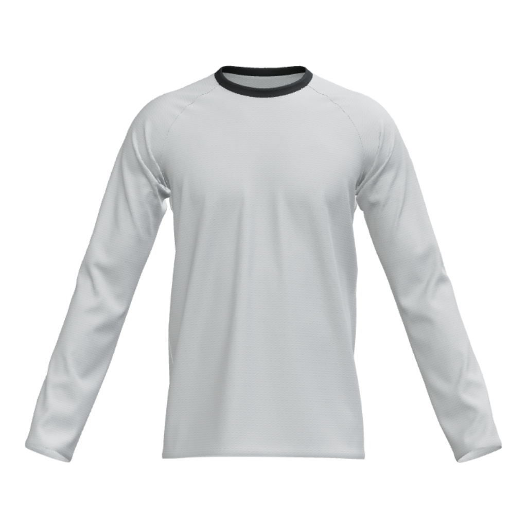 Men Long Sleeve Raglan T Shirt